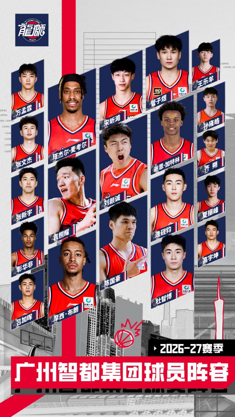 执灯引路 披甲出征！广州智都集团篮球队新赛季阵容正式集结亮相